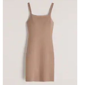 Abercrombie Squareneck Mini Sweater Dress NWOT